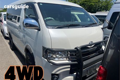 White 2019 Toyota HiAce Commercial SUPER GL 4WD