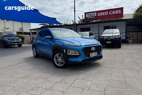 Blue 2020 Hyundai Kona SUV ACTIVE F