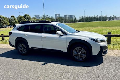 White 2021 Subaru Outback SUV AWD 4WD
