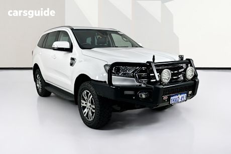 White 2020 Ford Everest Wagon Trend (4Wd 7 Seat)