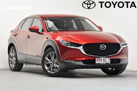 Red 2023 Mazda CX-30 SUV G25 TOURING 4X4