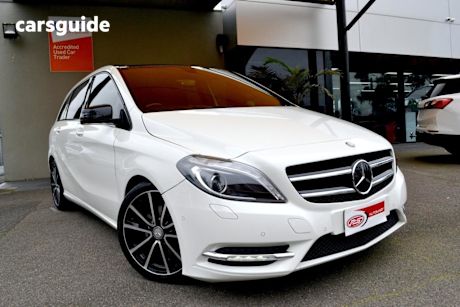 White 2012 Mercedes-Benz B200 Hatchback Be