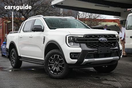 White 2025 Ford Ranger Ute Tray WILDTRAK 4X4