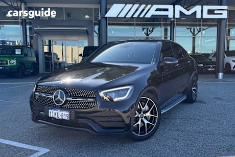Black 2020 Mercedes-Benz GLC300 Coupe 4Matic