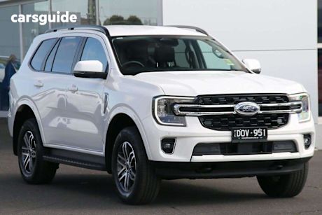 White 2025 Ford Everest SUV TREND 4X4