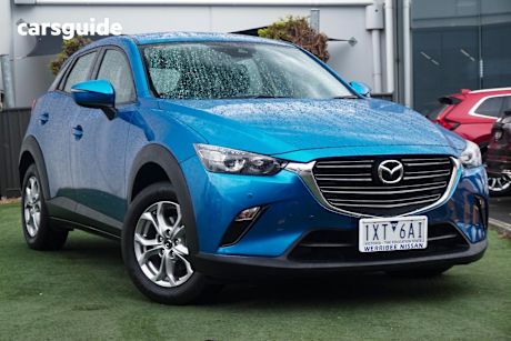 Blue 2019 Mazda CX-3 SUV MAXX SPORT F