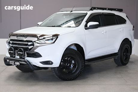 White 2022 Isuzu MU-X SUV LS-T 4X4