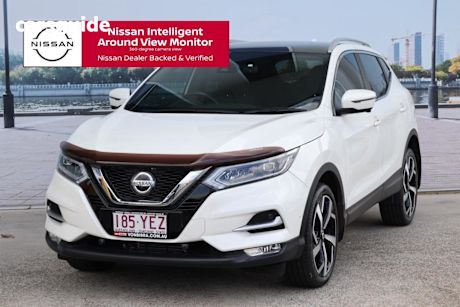 White 2018 Nissan Qashqai Wagon Ti