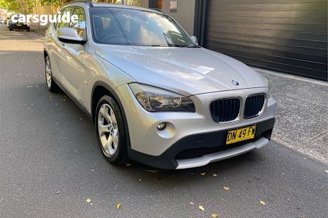 Silver 2010 BMW X1 Wagon Sdrive 18I