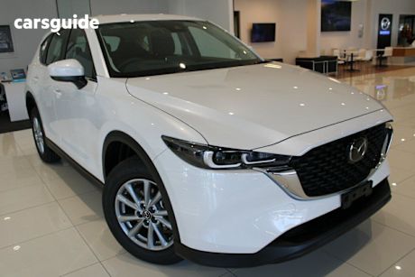 White 2025 Mazda CX-5 Wagon G20 Maxx (Fwd)