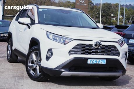 White 2020 Toyota RAV4 Wagon Gxl (2Wd)