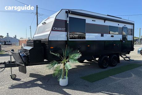 White 2025 RP CARAVANS CHARIOT 21' REAR CLUB OtherCar