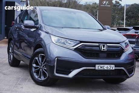 Silver 2020 Honda CR-V Wagon Vti X (2Wd) 5 Seats