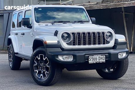 White 2024 Jeep Wrangler SUV UNLIMITED OVERLAND 4X4