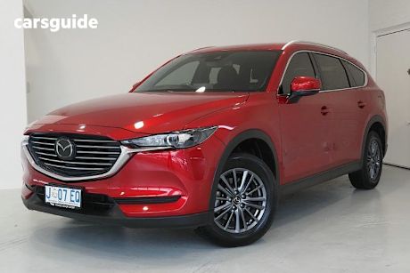 Red 2020 Mazda CX-8 SUV SPORT F