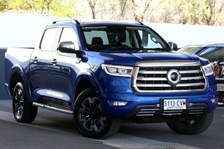 Blue 2022 GWM UTE Ute Tray CANNON-L 4X4