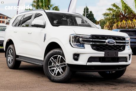 White 2024 Ford Everest SUV TREND 4X4