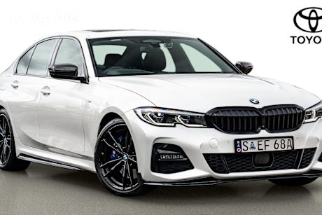 White 2021 BMW 3 Sedan 330I M SPORT R
