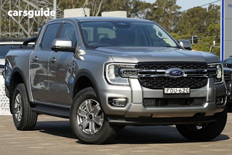 Silver 2024 Ford Ranger Ute Tray XLT 4X4