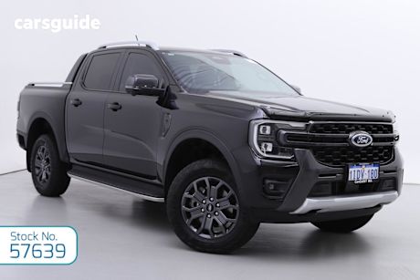 Black 2024 Ford Ranger Double Cab Pick Up Wildtrak 3.0 (4X4)