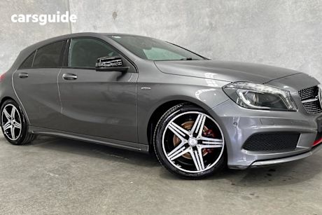Grey 2013 Mercedes-Benz A250 Hatchback Sport