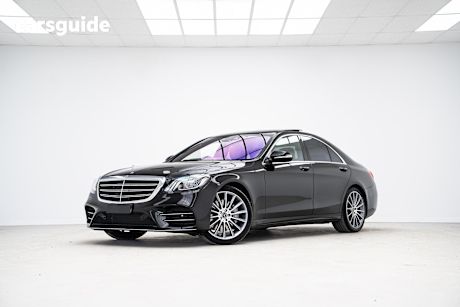 Black 2020 Mercedes-Benz S-Class Sedan S450