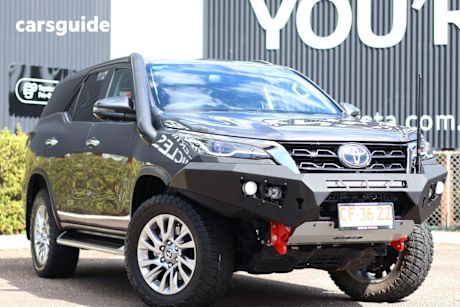 Grey 2023 Toyota Fortuner Wagon Crusade