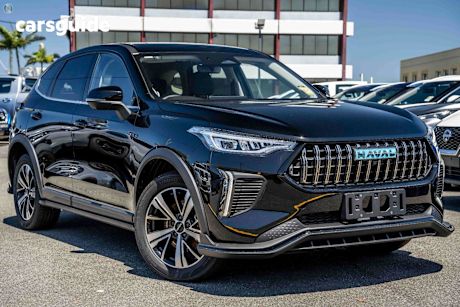 Black 2025 GWM Haval Jolion SUV LUX HYBRID F