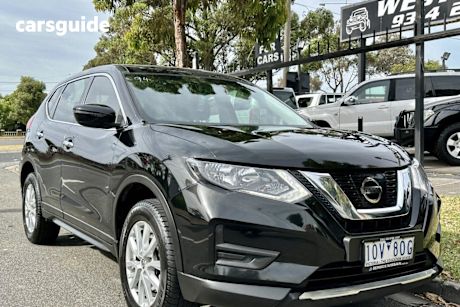 Black 2019 Nissan X-Trail Wagon Ts (4Wd)