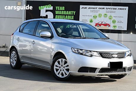 Silver 2012 Kia Cerato Hatchback Si