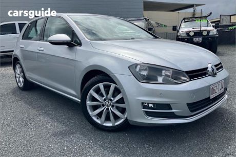 Silver 2013 Volkswagen Golf Hatchback 103 Tsi Highline