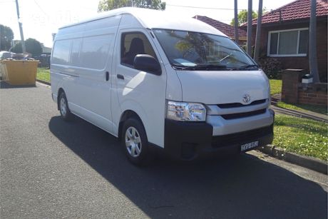 White 2018 Toyota HiAce Commercial R