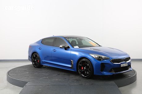 Blue 2017 Kia Stinger Sedan GT R