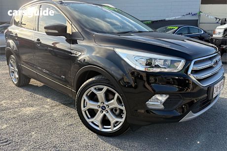 Black 2017 Ford Escape Wagon Titanium (Awd)