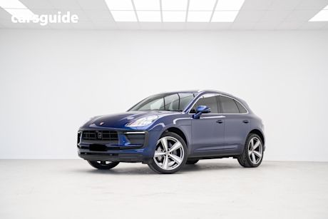 Blue 2022 Porsche Macan SUV GTS 4WD