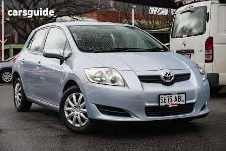 Silver 2009 Toyota Corolla Hatch ASCENT F
