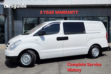 White 2017 Hyundai Iload Van 3S Liftback