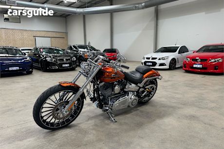 Orange 2014 HARLEY-DAVIDSON 1800CC OtherCar CVO BREAKOUT