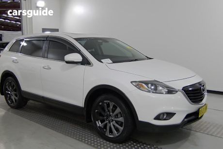White 2015 Mazda CX-9 Wagon Luxury (Fwd)