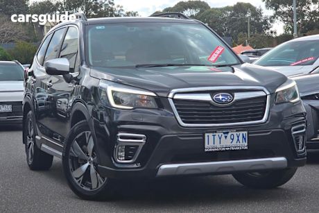 Black 2021 Subaru Forester Wagon Hybrid S (Awd)