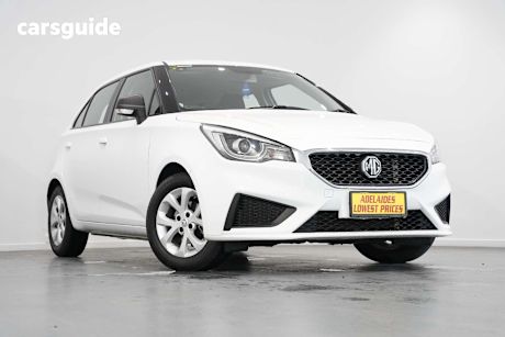 White 2023 MG MG3 Hatch
