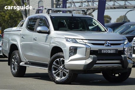 Silver 2019 Mitsubishi Triton Ute Tray GLS PREMIUM 4X4