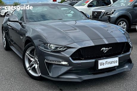 Grey 2021 Ford Mustang Coupe GT R