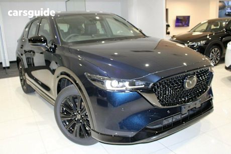 Blue 2025 Mazda CX-5 Wagon G35 Gt Sp Turbo (Awd)