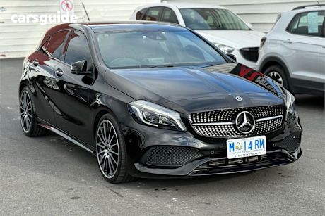 Black 2017 Mercedes-Benz A-CLASS Hatch A250 SPORT 4WD