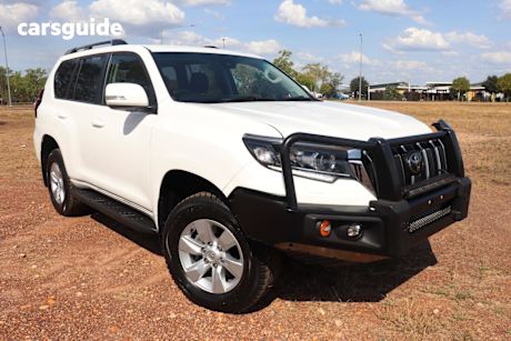 White 2020 Toyota Landcruiser Prado Wagon Gxl (4X4)