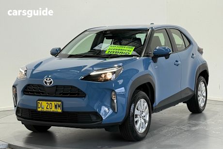 Blue 2024 Toyota Yaris Cross SUV GX F