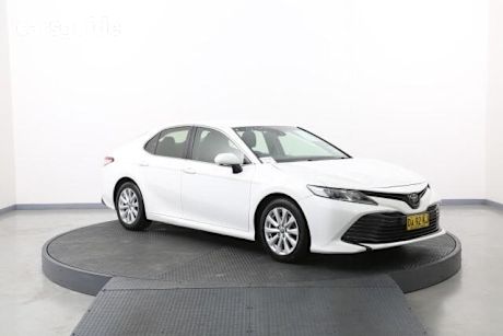 White 2020 Toyota Camry Sedan Ascent