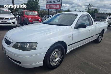 White 2005 Ford Falcon Ute Ute Tray XL R