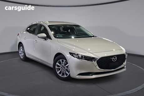 Grey 2025 Mazda Mazda3 Sedan G20 PURE F